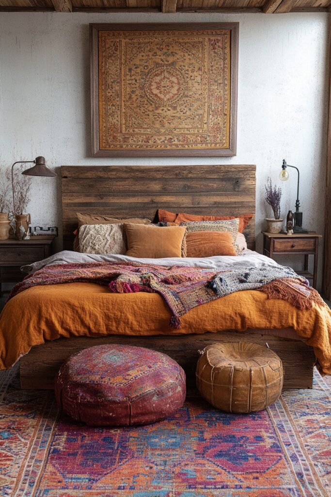 Rustic Meets Boho Charm