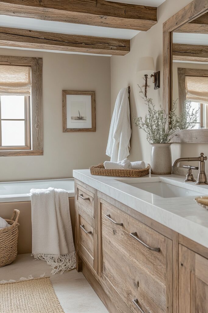 Rustic Refined Bathroom