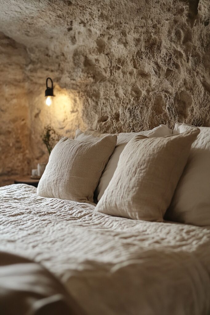 Sandstone Bedroom Warmth