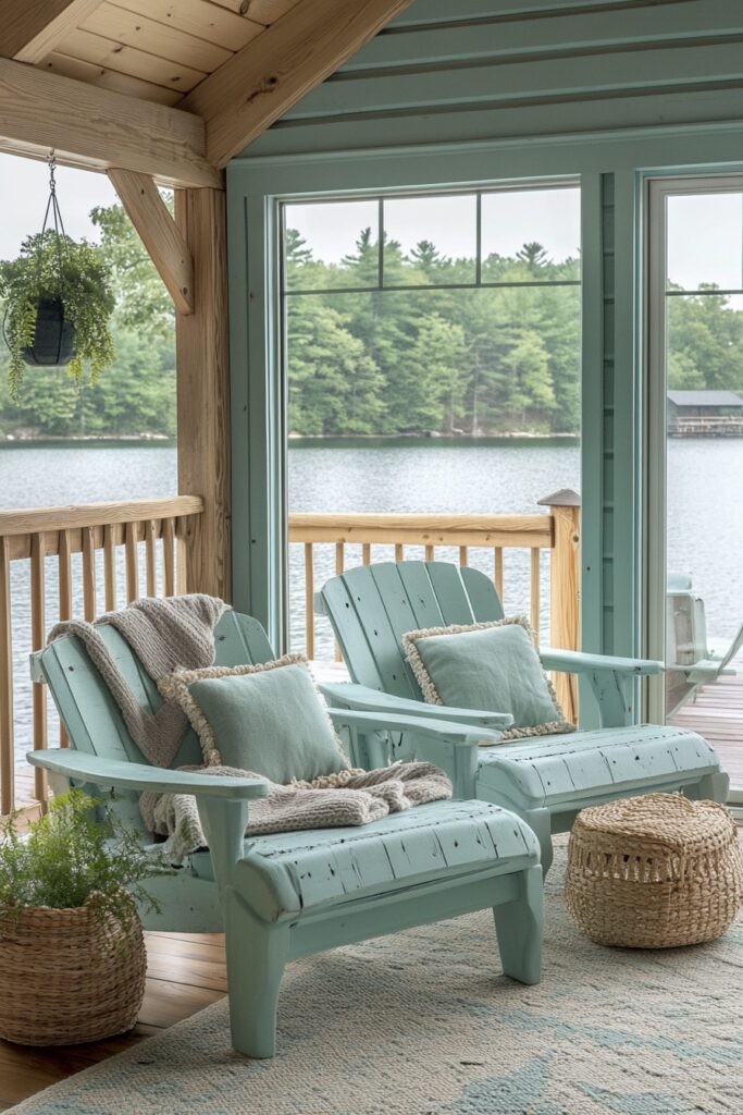 Serene Lakeside Interiors