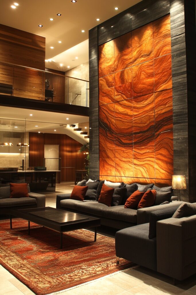 Slate Mural Art Wall