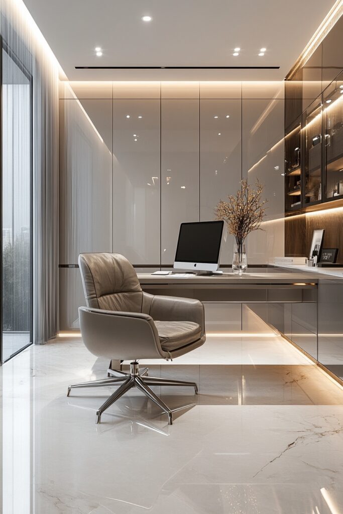 Sleek High-Tech Workspace