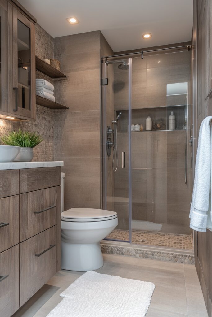 Space-Efficient Loft Bathroom