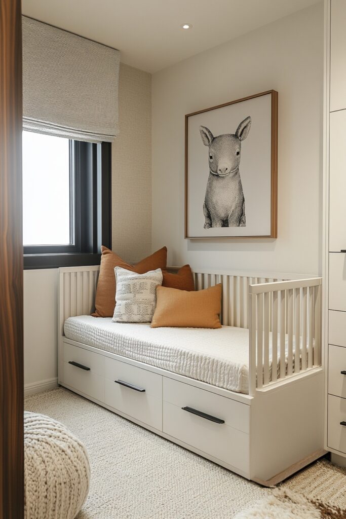 Space-Saving Baby Room