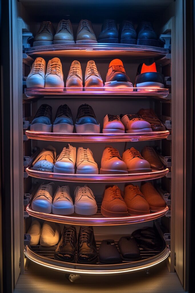 Space-Saving Shoe Racks