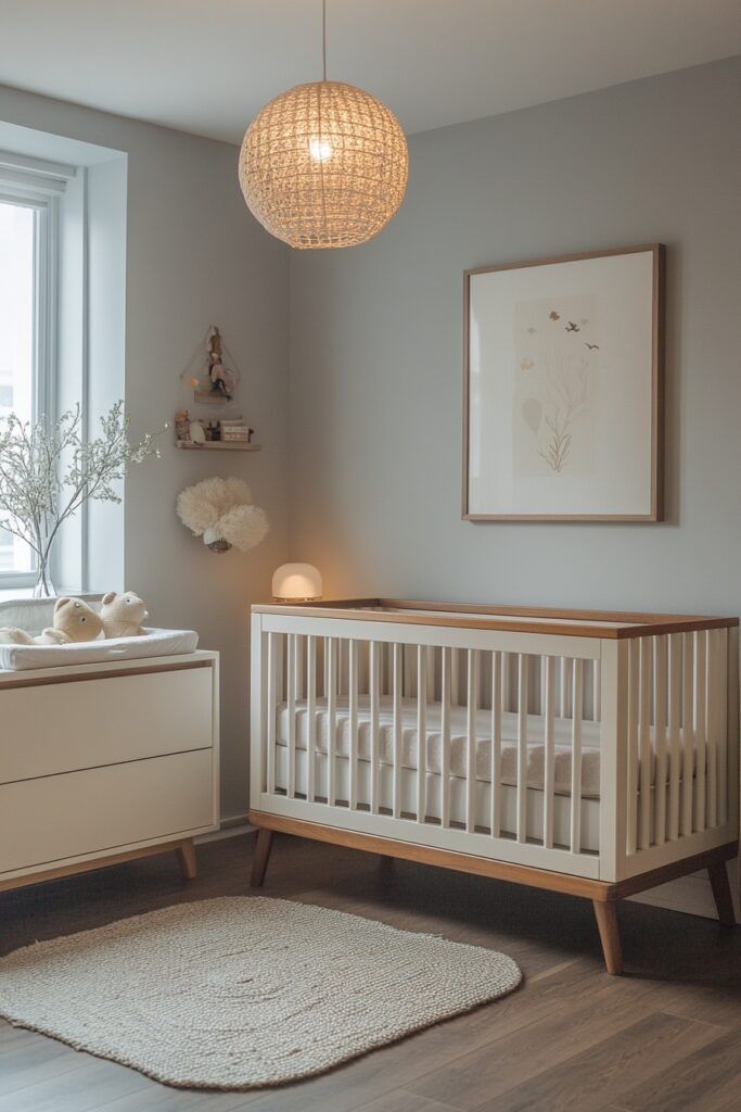 Streamlined Modern Nursery