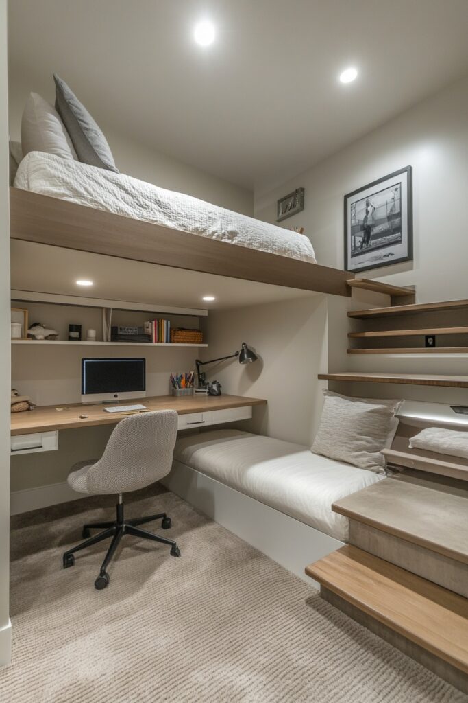 Study Nook Loft Bed