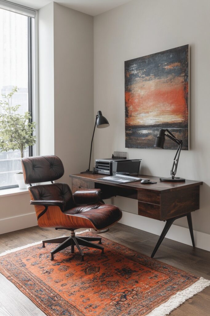 Stylish Corner Workspace