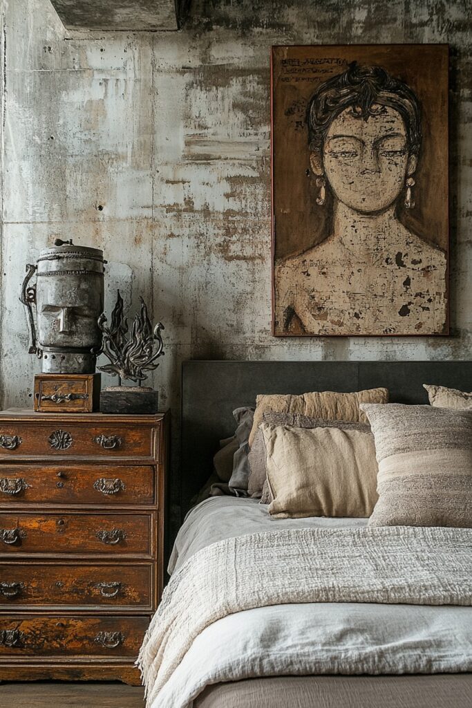 Tactile Artistic Boho Room