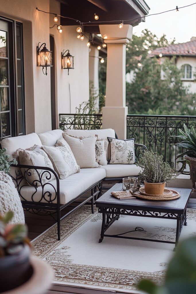 Vintage Balcony Retreat