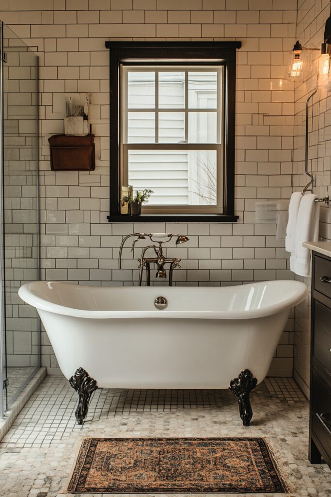 Vintage Modern Fusion Bath