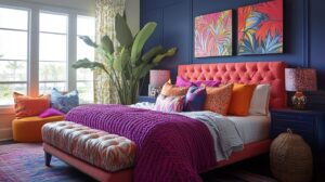 colorful boho bedroom ideas