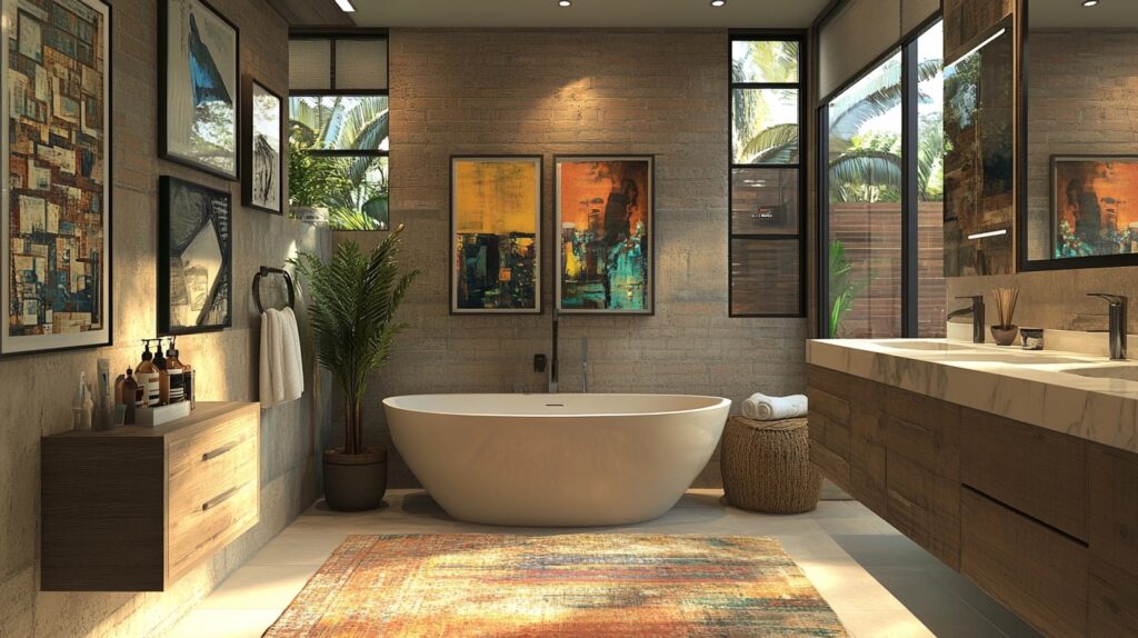 loft bathrooms