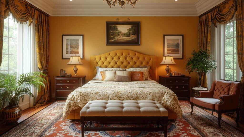 yellow boho bedroom ideas