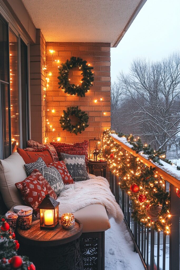 Balcony Christmas Bliss