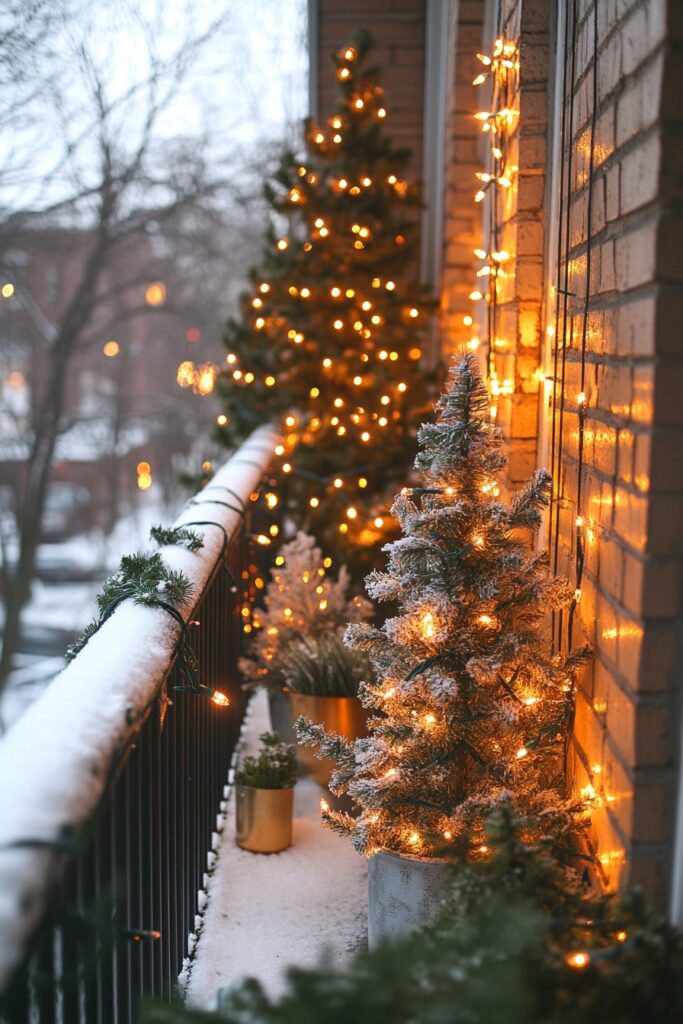 Balcony Tiny Tree Glow