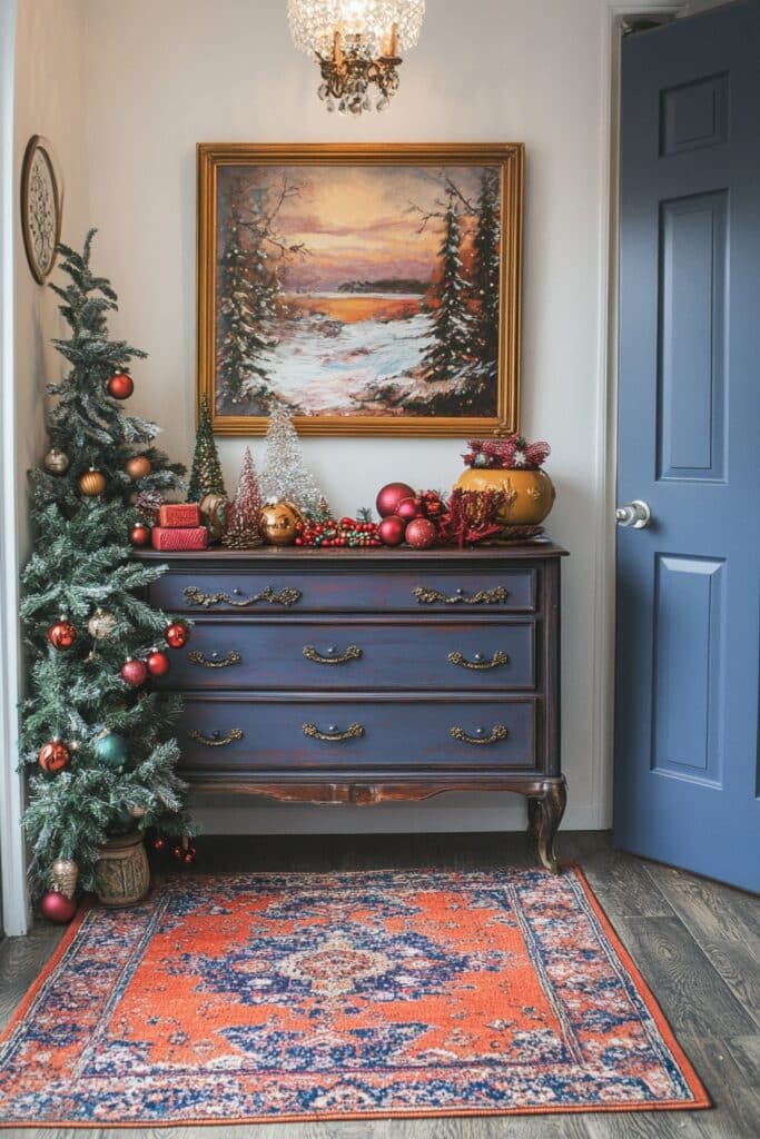 Bold Entryway Festivities