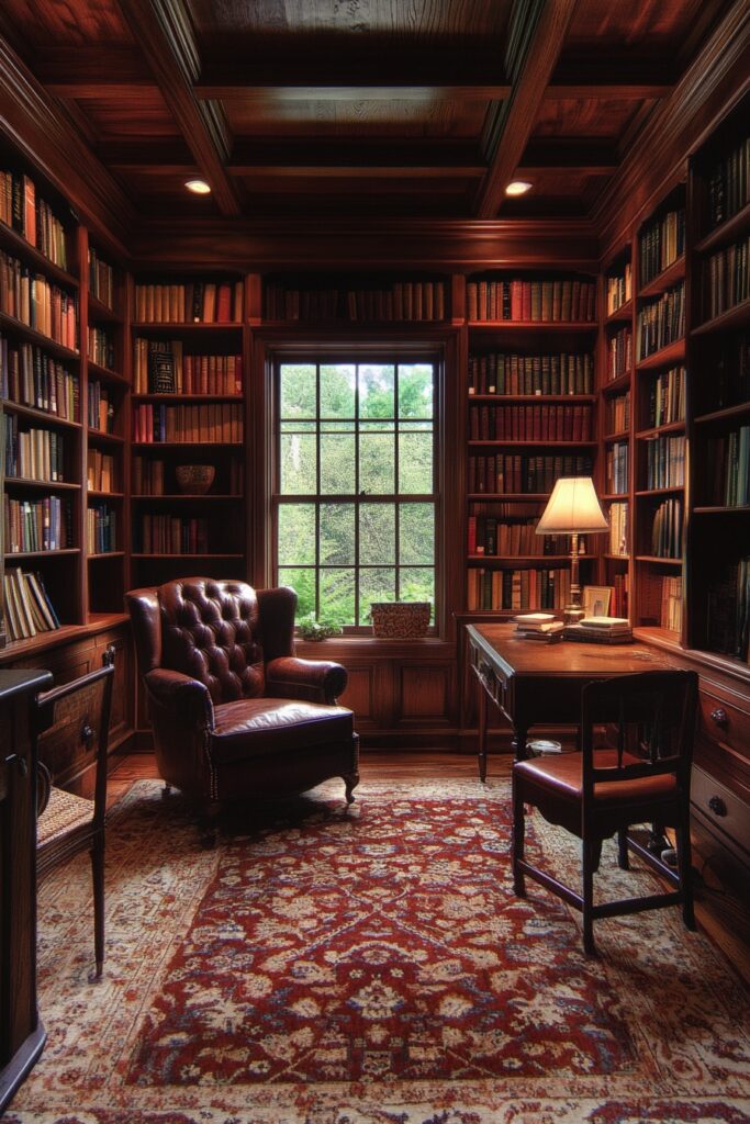 Booklover’s Cabin Den