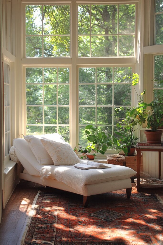 Bright Reading Nook