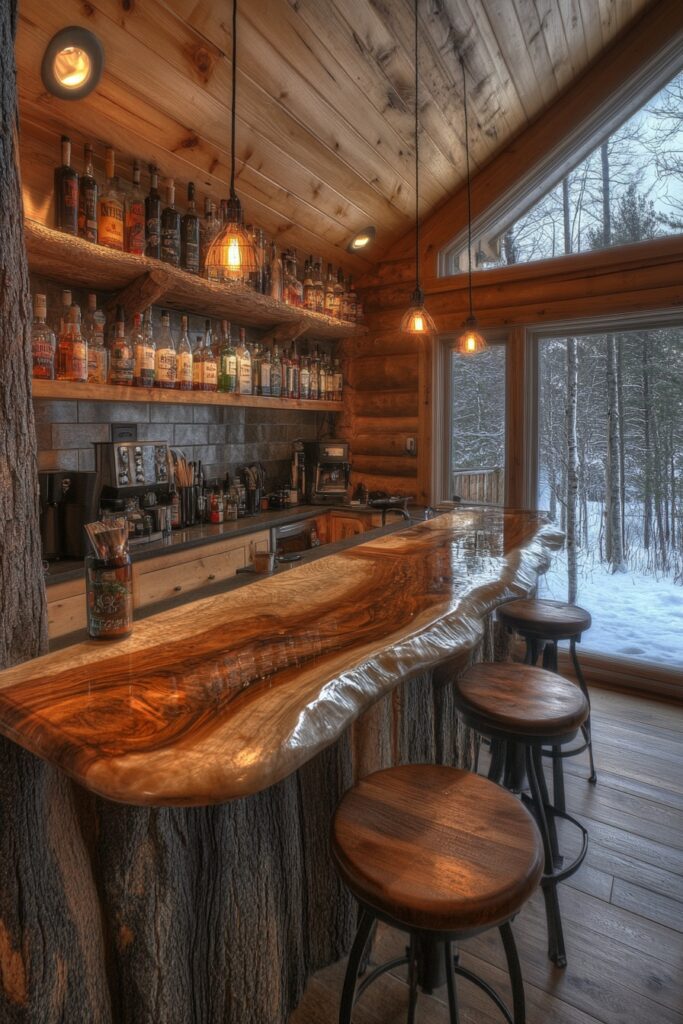 Casual Cabin Breakfast Bar