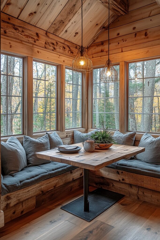 Charming Cabin Dining Nook