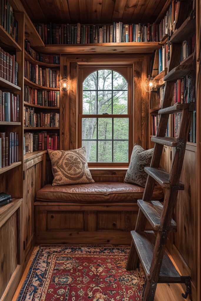 Compact Library Nook