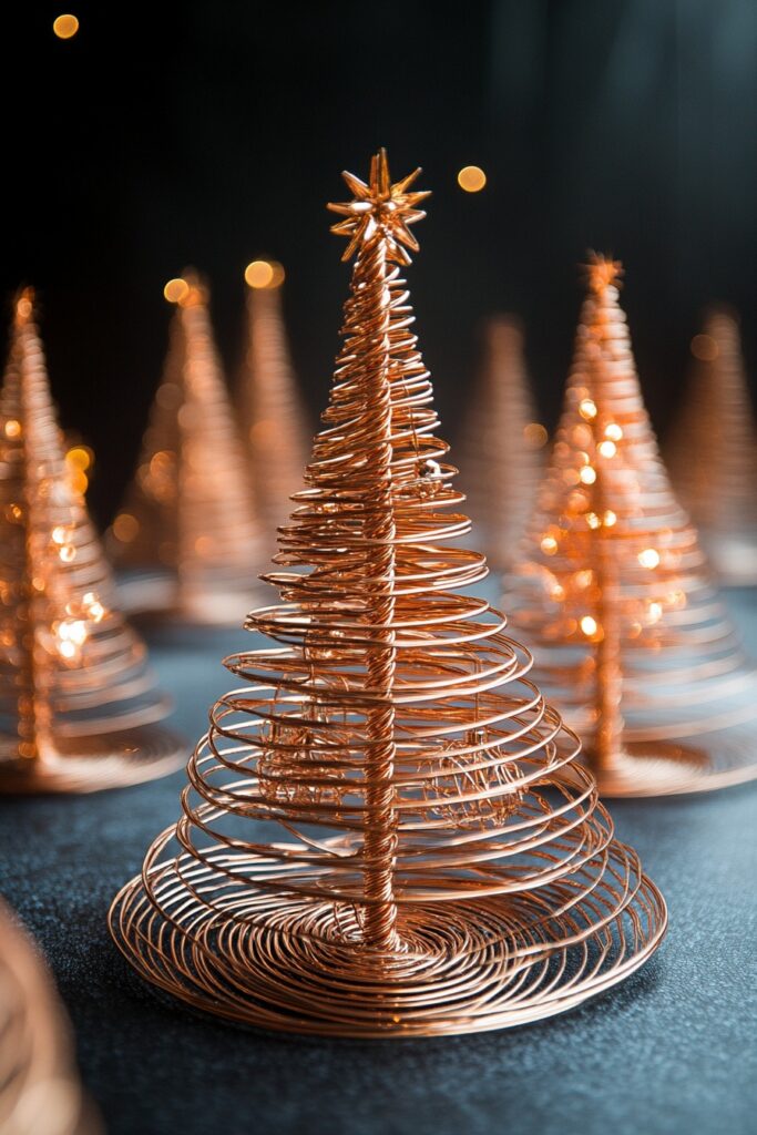 Copper Wire Trees