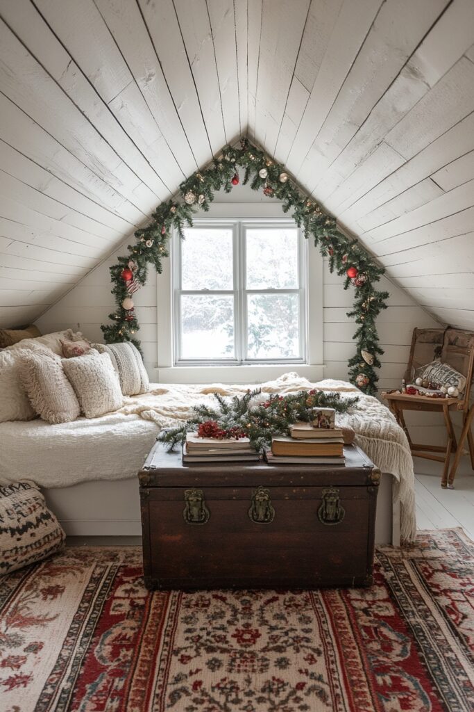 Cozy Attic Holiday Retreat