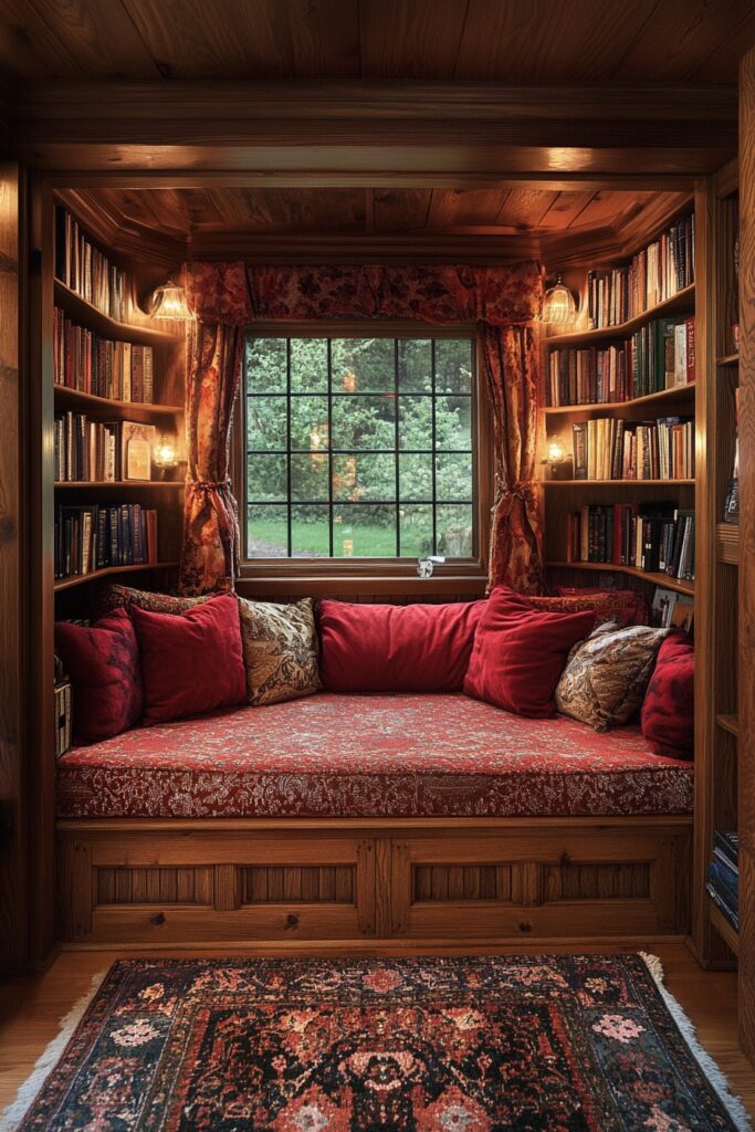 Cozy Cabin Library