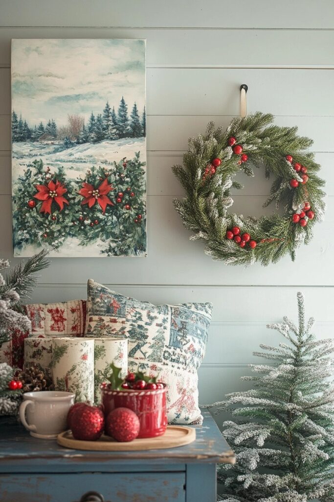 DIY Holiday Wall Art Projects