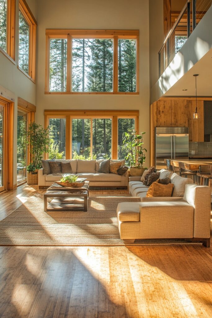 Eco-Conscious Cabin Style