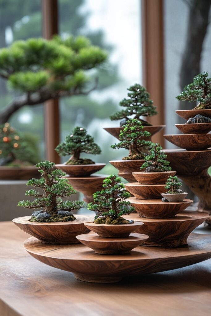 Elegant Bonsai Trees