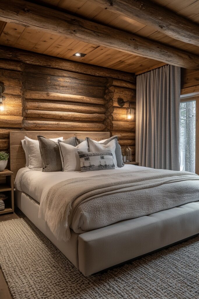 Elegant Cabin Master Suite