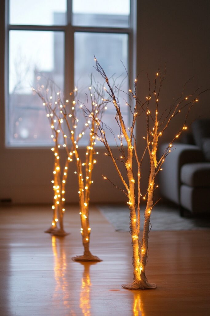 Fairy Light Magic Trees