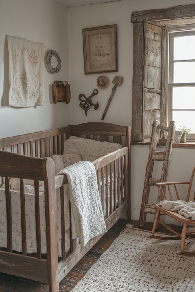 Farmhouse-Inspired Nursery