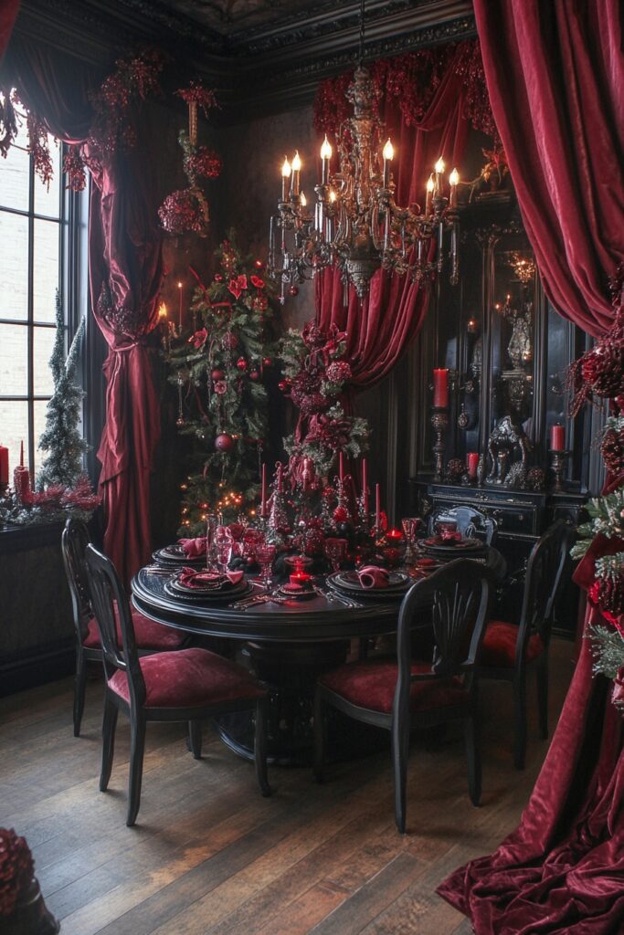 Gothic Holiday Glam