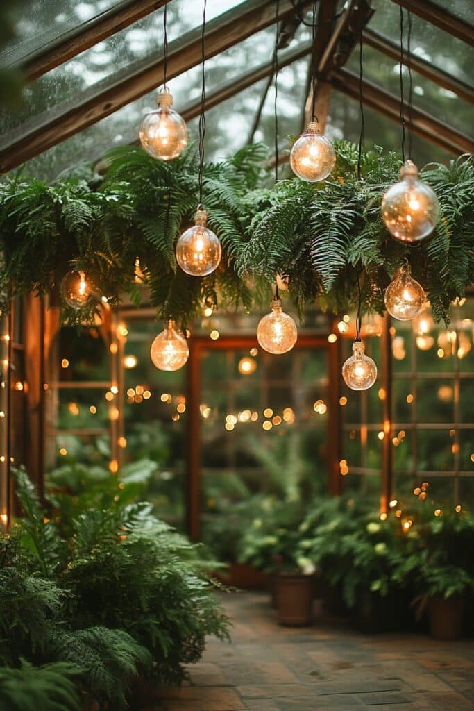 Greenery-Filled Conservatory