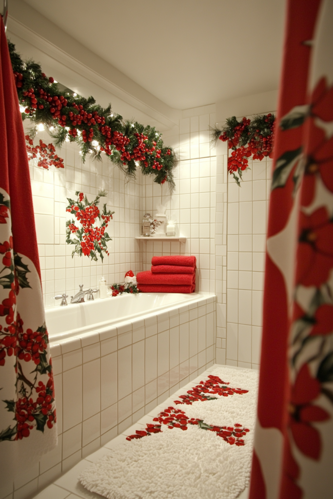 Holly Jolly Bath