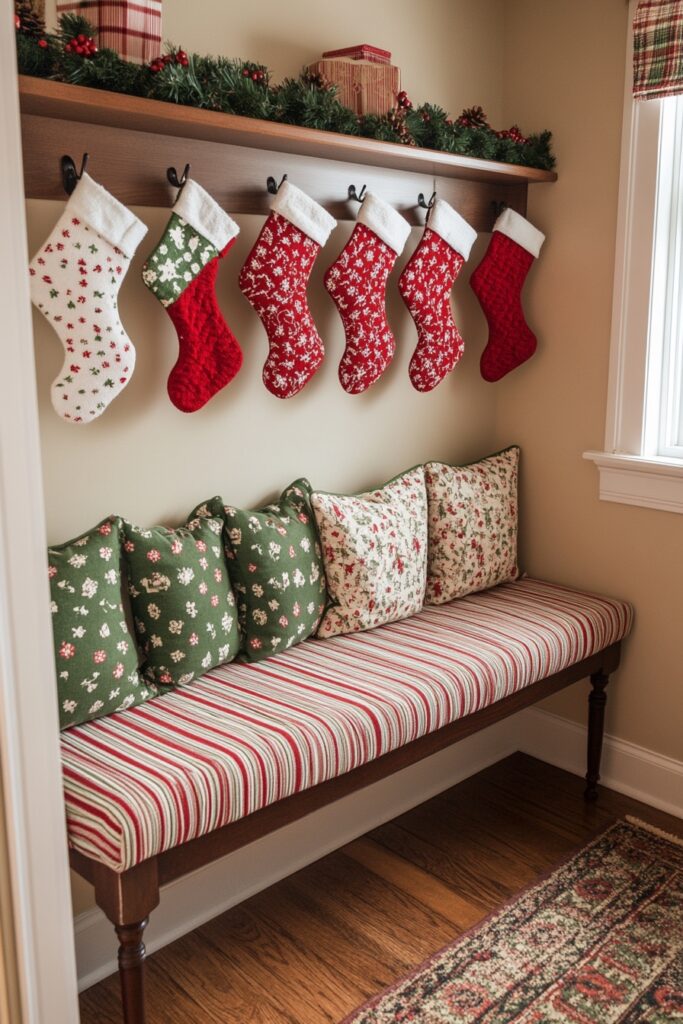 Holly Jolly Mudroom