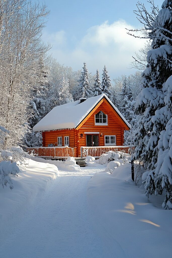 Insulated Winter Cabin