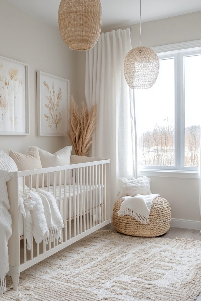 Minimalist Modern Baby Space