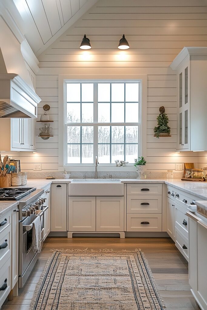 Minimalist White Cabinets