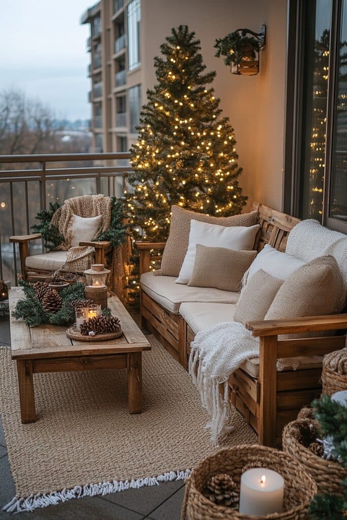 Nature-Inspired Balcony Decor