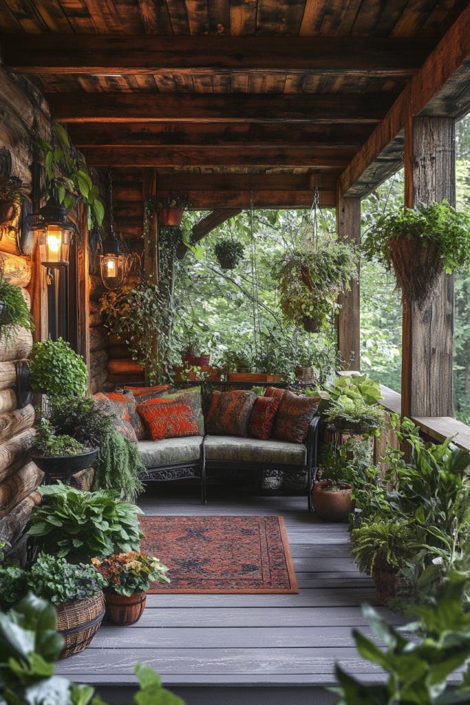 Nature-Inspired Porch