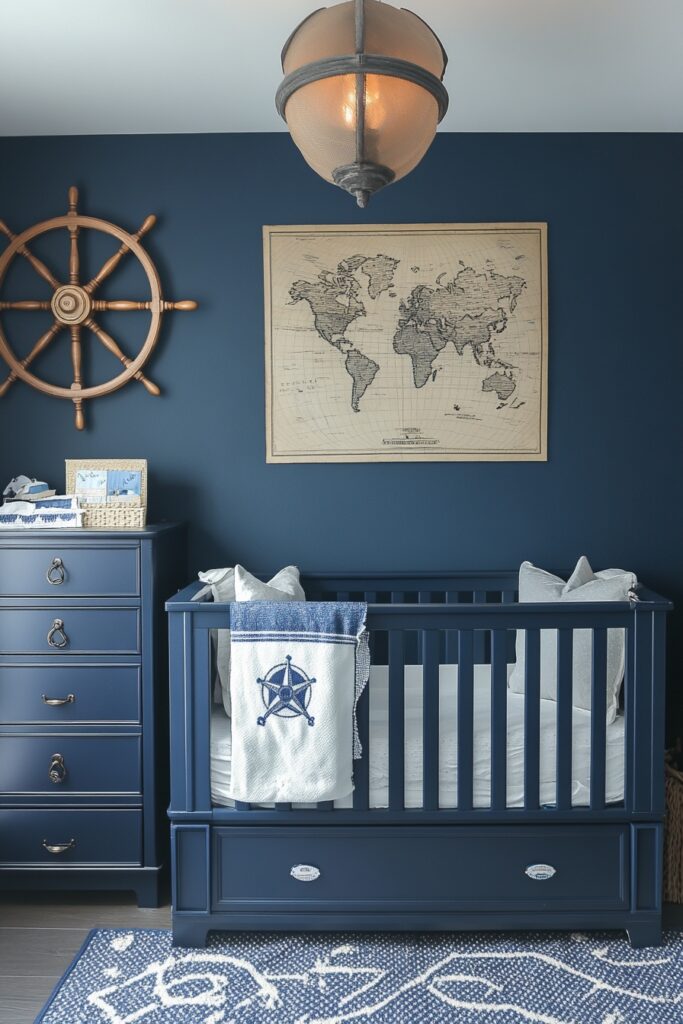 Nautical Explorer’s Baby Room