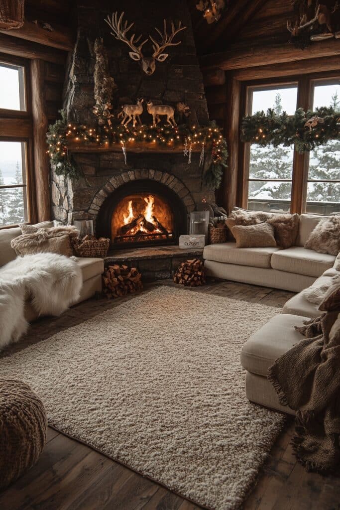 Reindeer-Themed Family Space