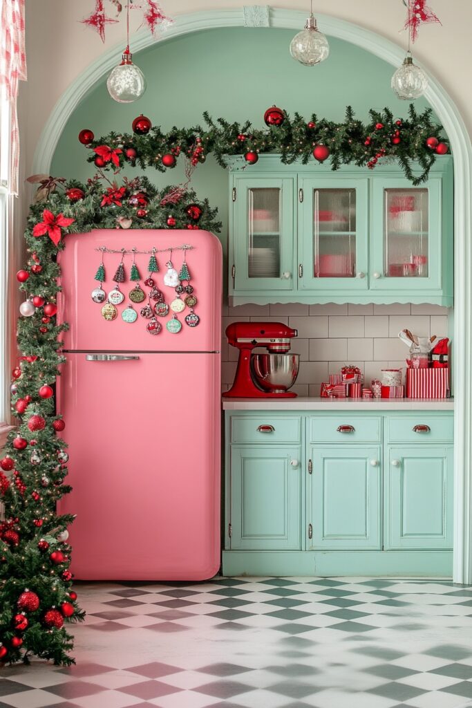 Retro Holiday Kitchen Vibes