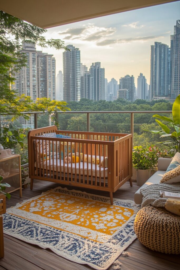 Rooftop Garden Baby Space