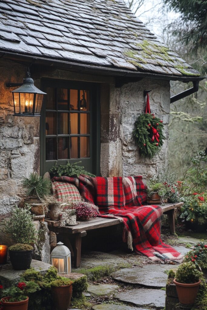 Rustic Cottage Porch Delight