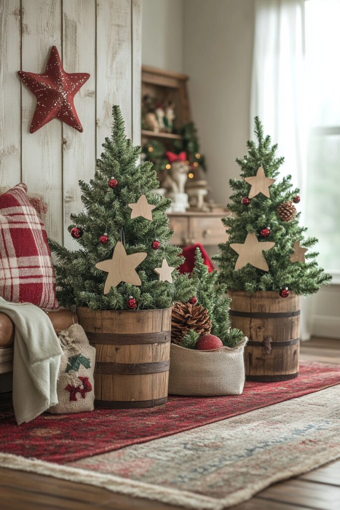 Rustic Farmhouse Trees